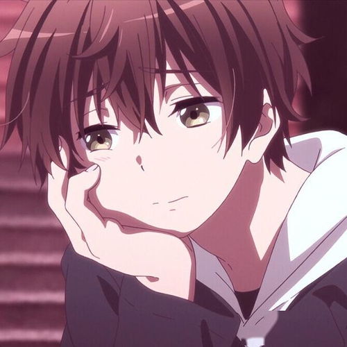  二次元动漫男头尘世两三句