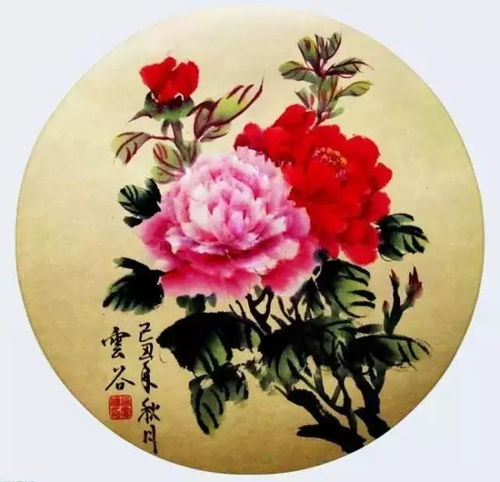  国画牡丹180幅,美得醉人难得一见