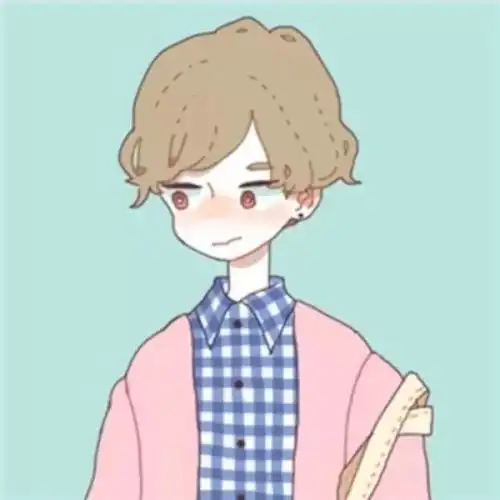 萌系情侣头像卡通可爱一