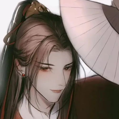 帅哥气质侧面头像古风