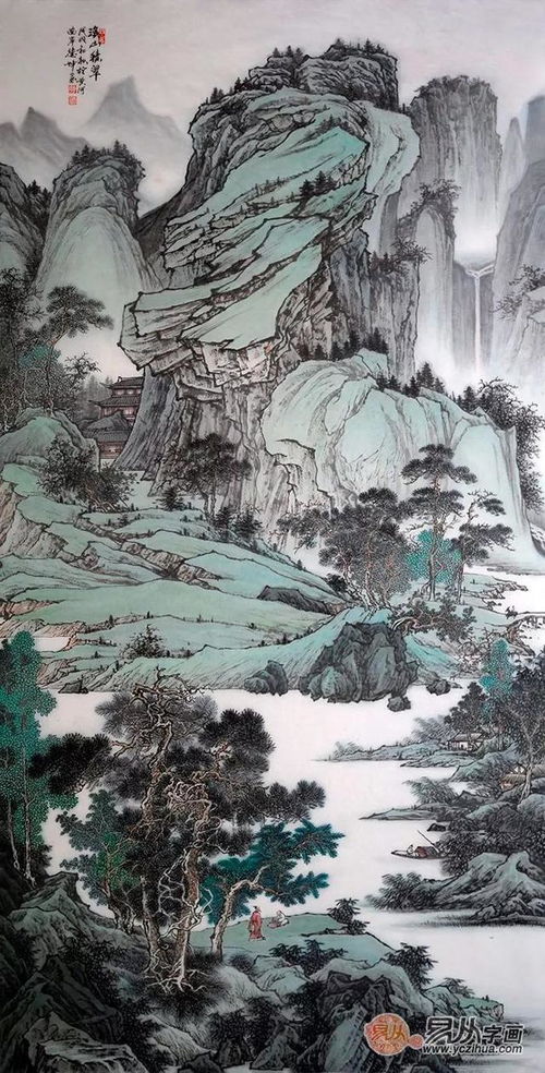  名家丨林德坤山水画精选集欣赏