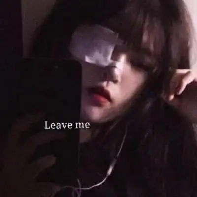  丧到极点的女头2020最火黑暗系女生头像丧