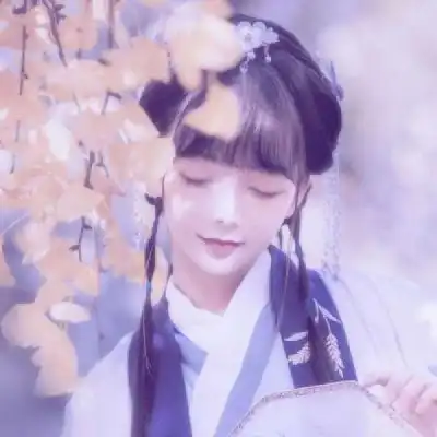 林弦蓝色系唯美古风女头 林弦蓝色系唯美古风女头