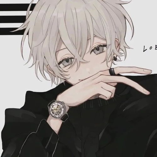  动漫男生头像管他什么真理无穷,进一寸有进一寸的欢喜