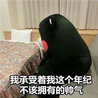  熊本熊系列卖萌文字表情包本宝宝的身材凹凸有致