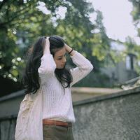 qq头像正文女生森系