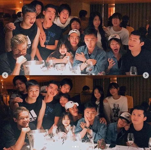  小s携女儿们参加聚会穿牛仔衫素颜摆鬼脸,三女儿玩不过戏精妈