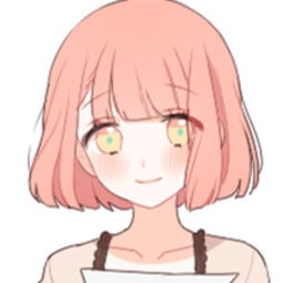 文艺小清新头像插画刘海