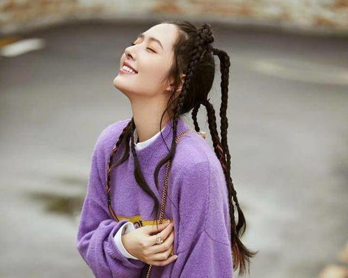 脏辫的女生多霸气杨颖霸气,关晓彤小太妹,看到最后开挂了