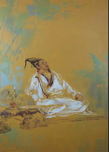  国画神韵刘文进油画作品欣赏