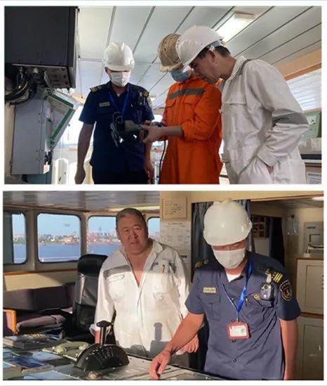  国庆在岗南通崇川海事处节日期间做好电煤运输船舶安全保障