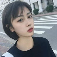  性感短发女生头像漂亮性感短发女头图片