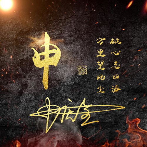  用的姓氏做微信头像7款签名头像,火焰质感满满的,有你的吗