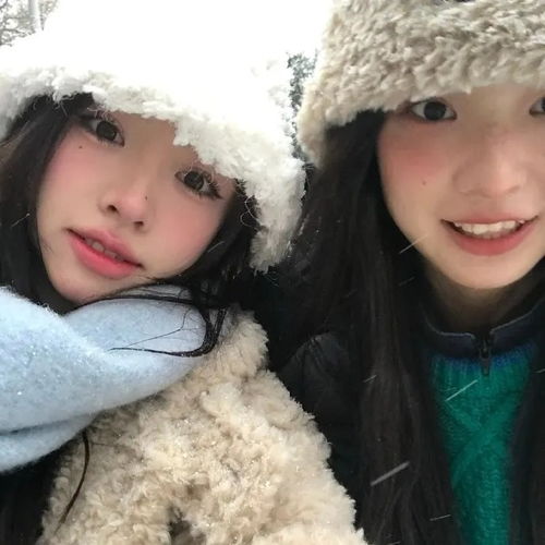  清新可爱闺蜜头像一对两张可爱闺蜜头像双人