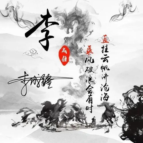  微信姓氏头像,高端励志签名头像,原来你的姓氏也可以这么个性