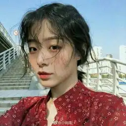  绿色系头像女清新绿色同一人系列多张