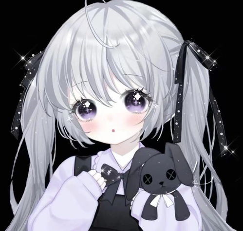  特别cool特别beautiful的黑色系动漫女生头像