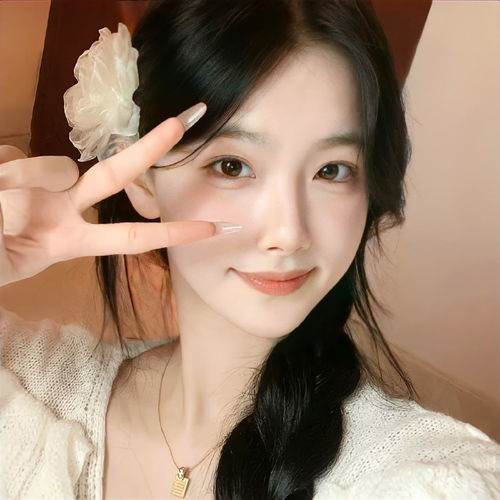  春季甜甜的软妹风格女生头像2024春季专属超甜宝藏女头