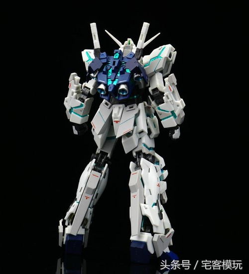  78官测万代robot魂独角兽高达真实标识.ver