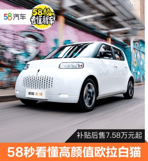  58秒看懂欧拉白猫补贴后售价7.58万起