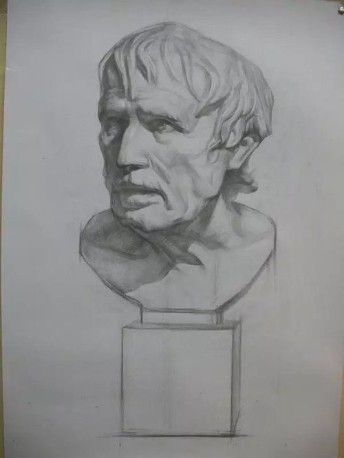  素描学习素描石膏教程分享给正在练习的你
