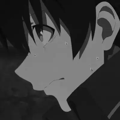 黑白丧男生漫画头像失眠曲征集 黑白丧男生漫画头像失眠曲征集