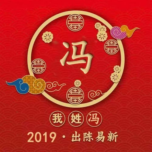  姓氏头像2019新春版