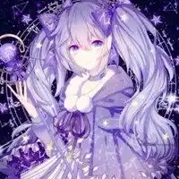 动漫头像女紫色系古风