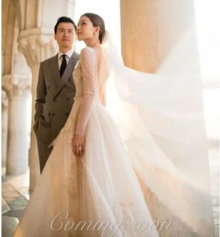  文咏珊婚纱照曝光将和富三代男友结婚,奢华婚宴超越baby