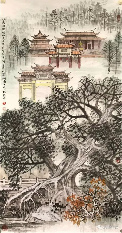 太震撼有人用30幅国画描绘三明山水的别样之美 太震撼有人用30幅国画描绘三明山水的别样之美