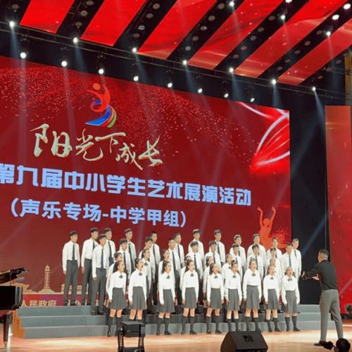  三七荣耀我校三叶合唱团斩获重庆市第九届中小学生艺术展演一等奖