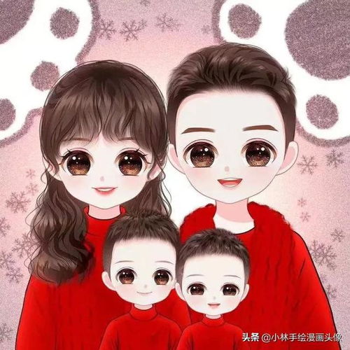  十一月你好,超级喜欢的卡通亲子微信头像,小巧又迷人