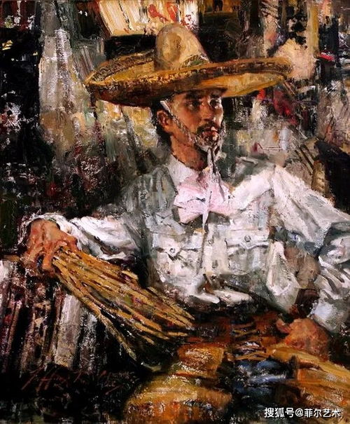  美国画家杰弗里的油画笔触粗犷又细腻,透着一种不可言说的美jeffrey