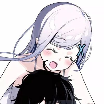  482020最火可爱呆萌霸气高冷仙女生闺蜜简约干净气质最潮简单动漫二次元情侣头像