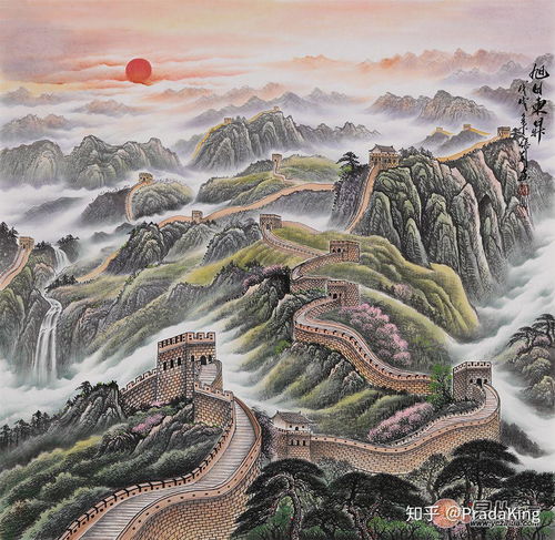  沙发背景墙挂什么画好这几幅张利山水画新作推荐