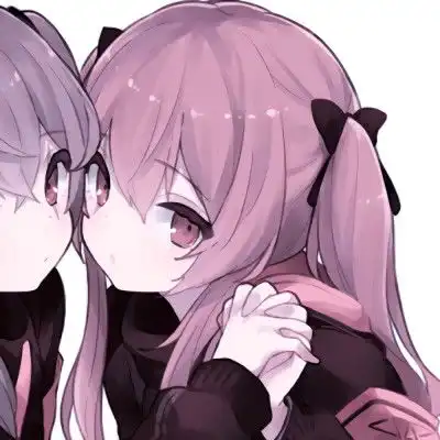 萌系动漫闺蜜头像图集