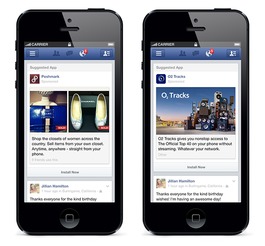  facebook移动端app广告升级,开发者广告可对接目标操作系统