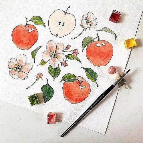  画生活,画过往,用画笔画画出生活中的美好时光