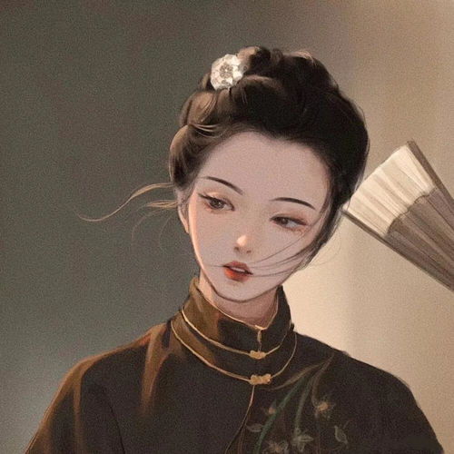  古风精美手绘头像做一个素净的人,远离那些混乱和嚣张