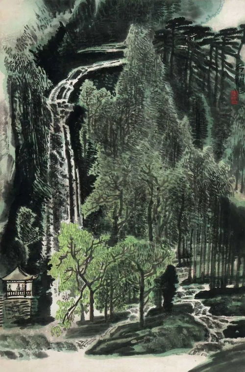  中央美院副教授李行简水墨山水画赏析80幅