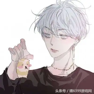  2018头像男生最热卡通动漫我会全力以赴赶走所有孤独